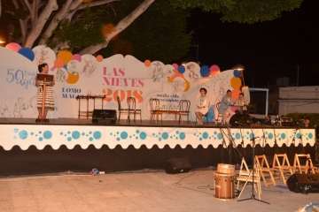 Pregón de las fiestas de Lomo Magullo 2018 (Foto Francisco Javier Santana-TA)